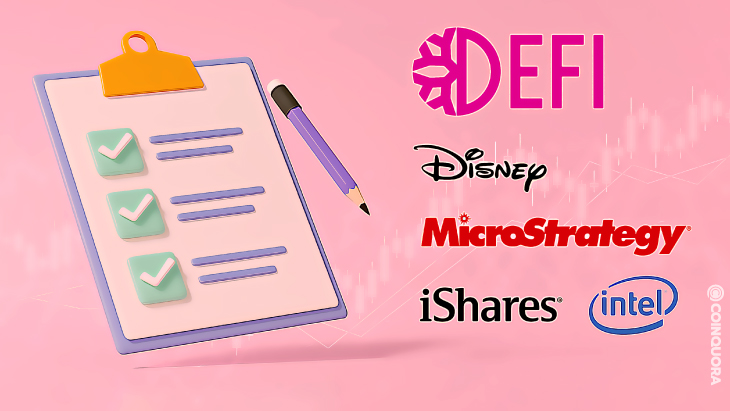 دیفای چین و لیست کردن دارایی های غیرمتمرکز Disney، MicroStrategy، Intel، iShares