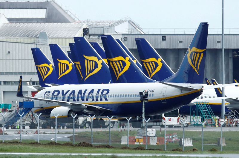 ضریب اشغال Ryanair برای اولین بار از زمان شروع COVID-19 به 90٪ رسید