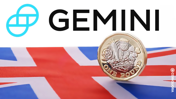 فراهم شدن امکان مبادلات پوند بریتانیا با استیبل کوین صرافی Gemini